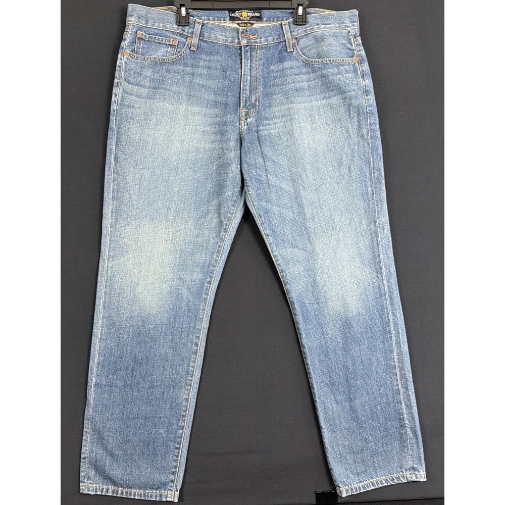 Lucky Brand 221 Original Straight Jeans Men's Size 38x30 Blue Stretch